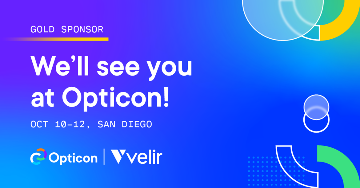 We'll see you at Opticon!