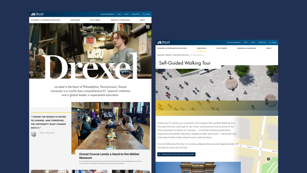 Forming a Content Strategy Focused on Drexel’s Differentiators Velir